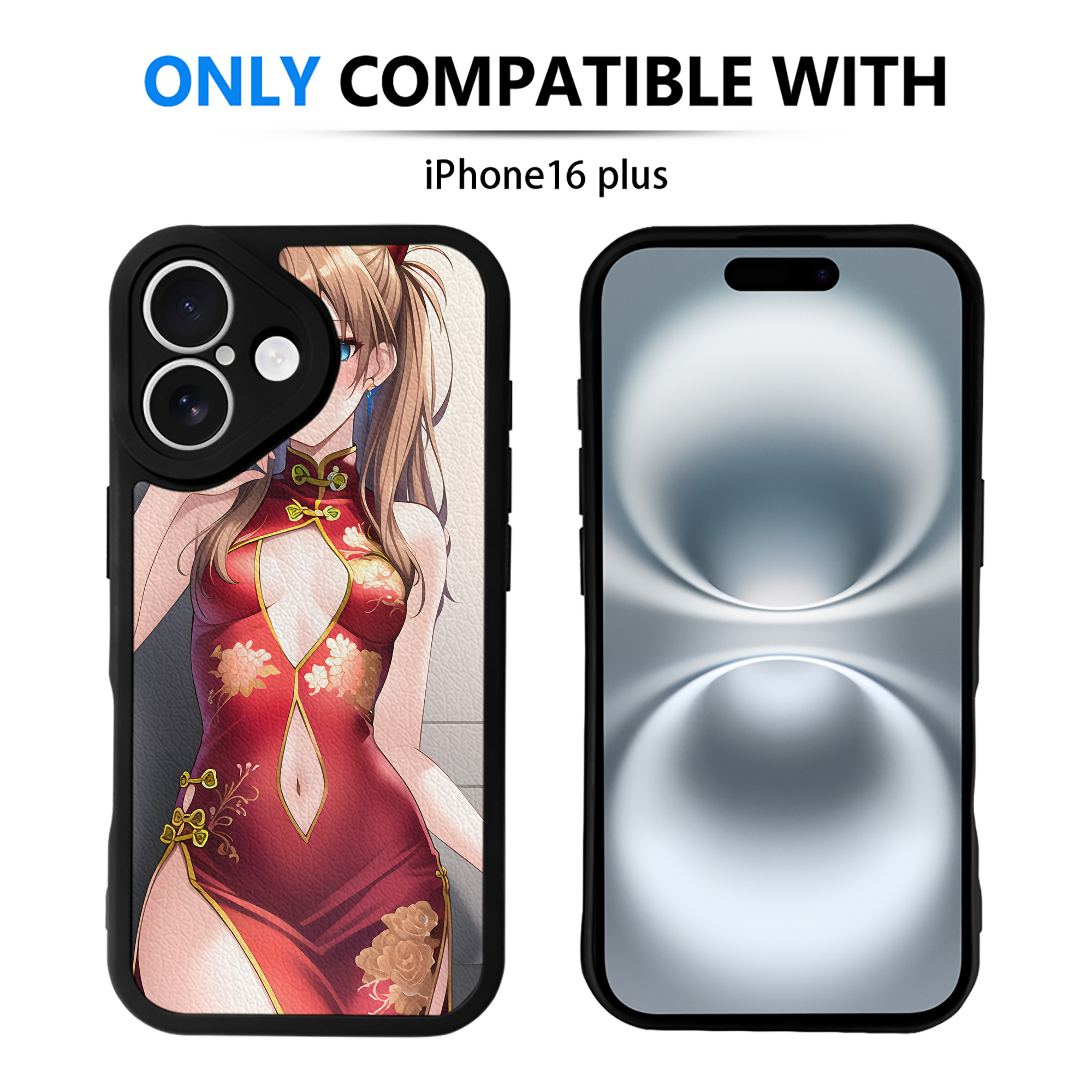（画像用） EVA 新世紀エヴァンゲリオン 【iPhone 16シリーズ対応】シリコンスマホケース（レザー調） 材質：シリコン